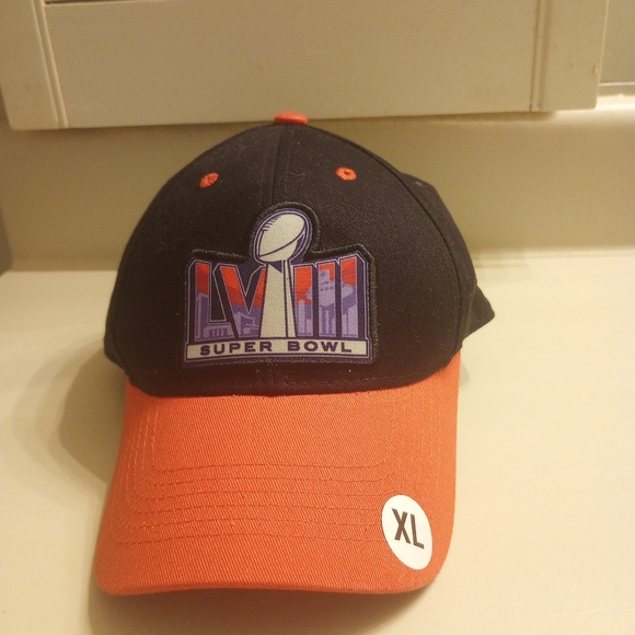 Caesars Las Vegas NFL Super Bowl LVIII Inaugural Year men's adjustable hat - Picture 2 of 6